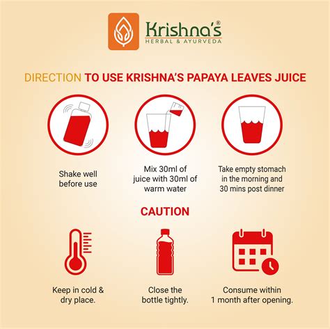 Buy Krishna's Ayurveda Papaya Leaf Juice For Dengue – Krishna's Herbal ...