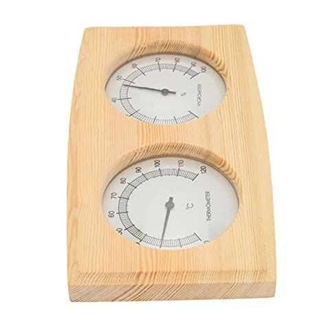 Double Dial Hygrometer Thermometer, Temperature Humidity Meter High ...