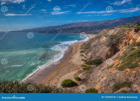 Rancho Palos Verdes Beach stock photo. Image of america - 135393742