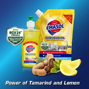 Emami EMASOL Dish Wash Gel- Lemon (500ml) : Amazon.in: Health ...