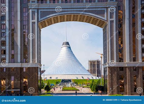 Astana, Kazakhstan - May 21,2025: Bayterek Monument In Astana ...