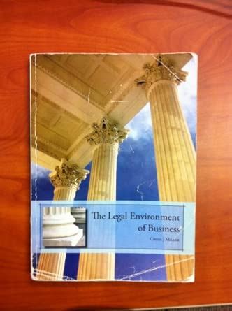 LEGAL ENVIRONMENT OF BUSINESS : Amazon.in: Books