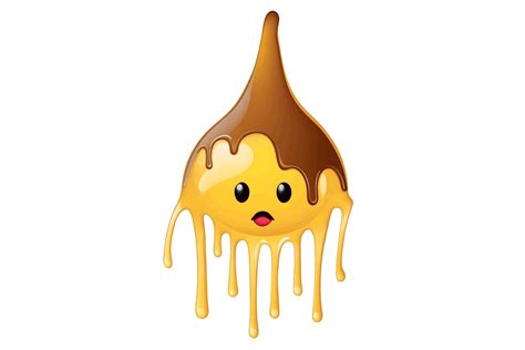 Dripping Emoji Png Graphic by Forhadx5 · Creative Fabrica