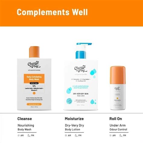 Buy Chemist at Play Exfoliating Body Wash Online