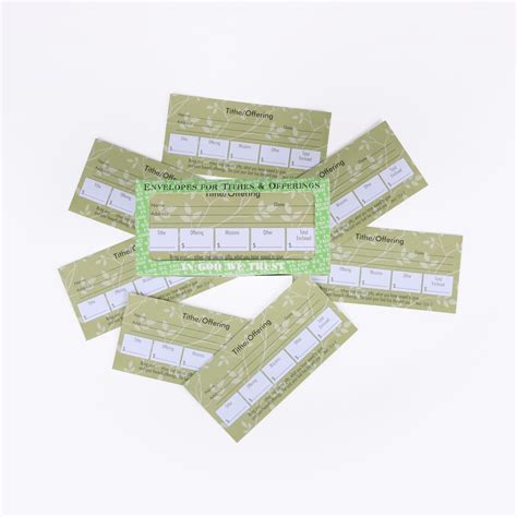 Spanish Envelope for Tithe and Offering - Blessed To Give - 100 Ct.