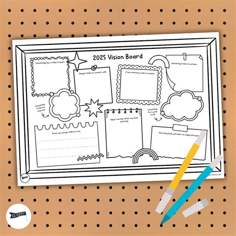 Image result for Vision Board Worksheet