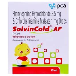 Solvin Cold AF Oral Drops | Uses, Side Effects, Price | Apollo Pharmacy