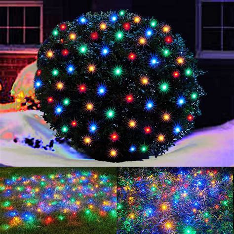 Net Lights Outdoor Christmas Tree Net Lights And Tree Wraps
