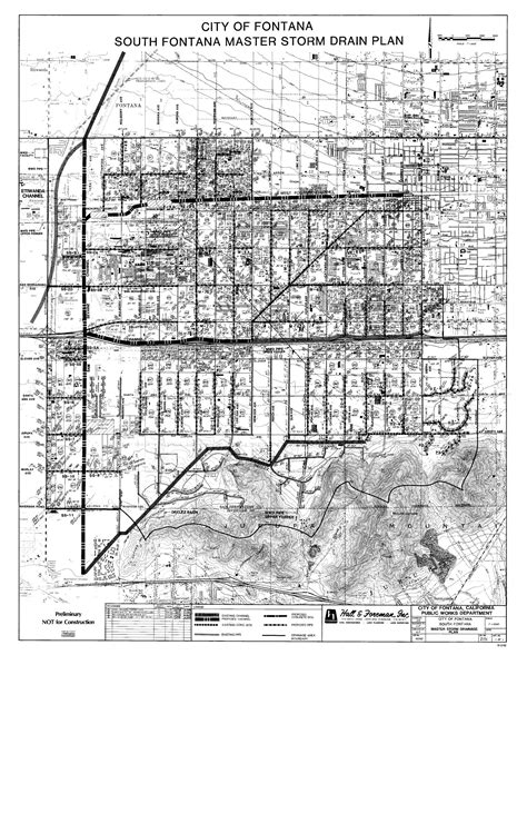 Master Storm Drainage Plan | Fontana, CA - Official Website