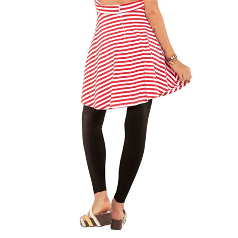 Buy Go Colors Soft Cotton Stretch Ankle Length Leggings For Women ...