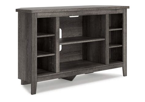 Arlenbry Corner TV Stand with Electric Fireplace