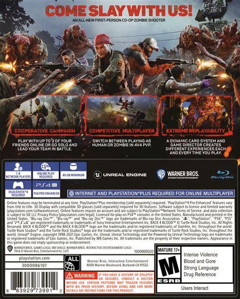 Back 4 Blood: River of Blood Box Shot for PlayStation 4 - GameFAQs