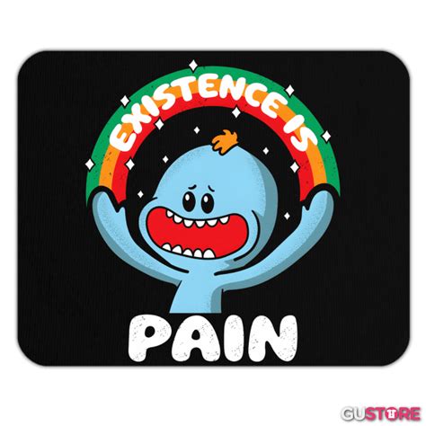 Mousepad de Existence is Pain en TV - Cine - Comics