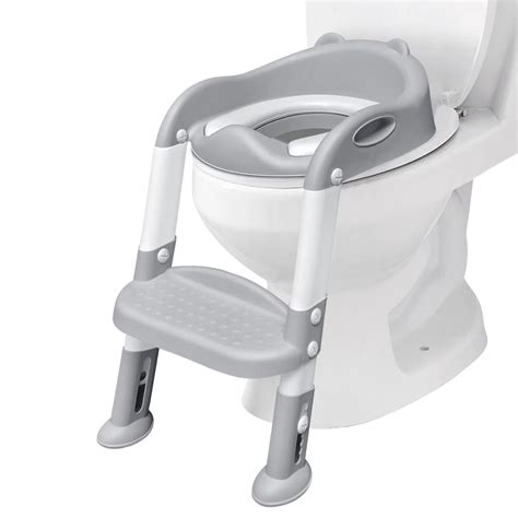 Buy Potty Training Seat with Step Stool Ladder & Handles, Toddler Potty ...