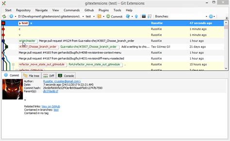 Image result for Squash Commits Git Extensions