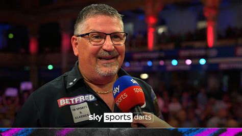 World Matchplay Darts: Gary Anderson reaction after beating Luke ...
