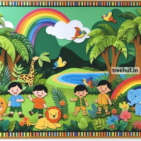Rainforest Bulletin Board Ideas, Door Posters and Classroom Activities