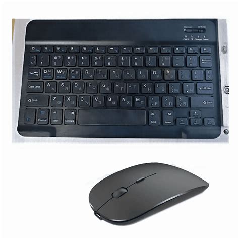 Spanish & English Bluetooth Wireless Keyboard and Mouse Set ...
