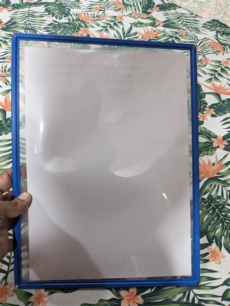 Shining Zon A4 Paper Magnetic Display Pocket File Folder (Pack of 4 ...