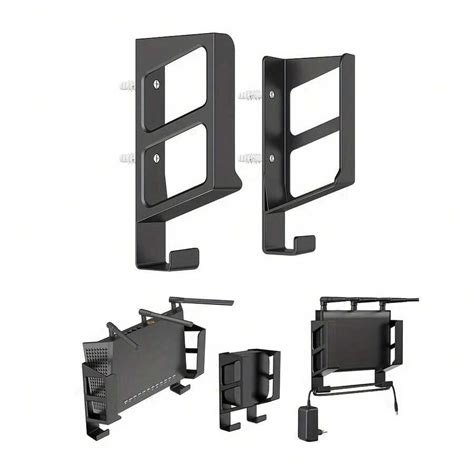 Wall Mounted Bracket Holder Suitable For Router, Cable Box, Modem, Game ...