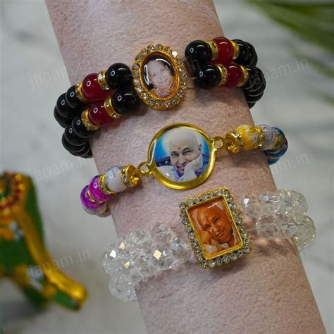 Jai Guruji Swaroop Bands Combo - Set of 3 – Japam