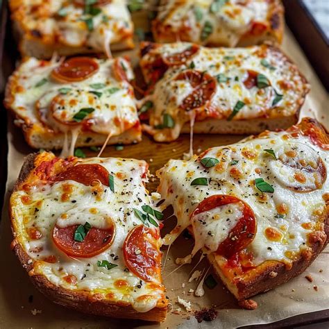 Garlic Bread Pizza
