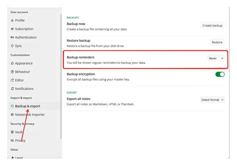 Image result for Standard Notes Backup