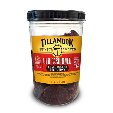 Tillamook Country Smoker Real YYF14 Hardwood Smoked Silver Dollar Beef ...