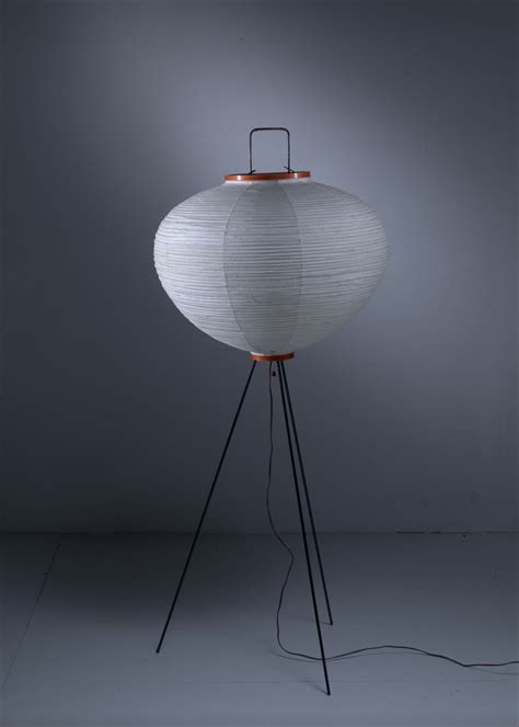 Isamu Noguchi Floor Lamp by Gifu Japan in Original Packing, 1950s