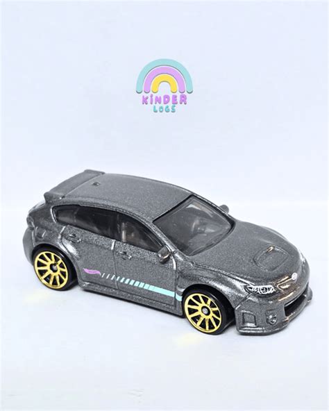 Hot Wheels Subaru WRX STI - Grey (Uncarded - New) - Buy At Kinder Logs