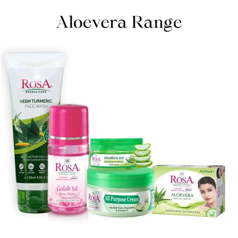 ROSA Aloevera range - Rosa Herbalcare