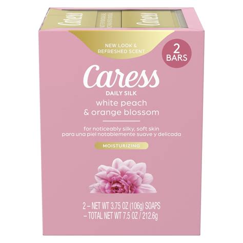 Amazon.com: Caress Beauty Bar Soap For Women, Daily Silk With Silk ...