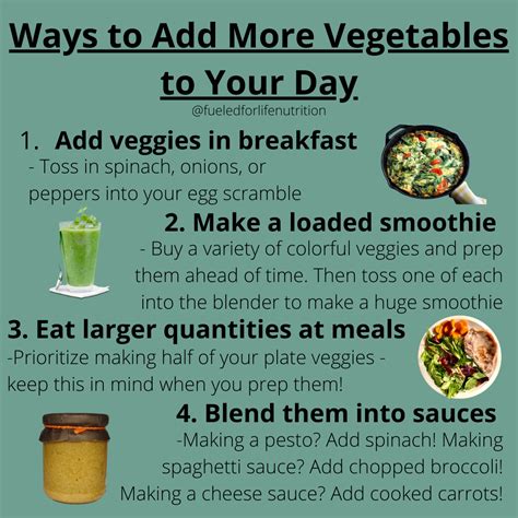 How To Incorporate Veggies Into Meals Without The Struggle