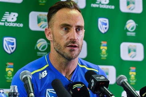 Faf du Plessis not impressed by BCCI's Super Series proposal