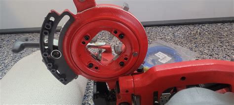 Image result for Rothenberger Pipe Threading Machine