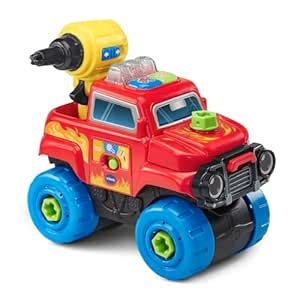 VTech Drill and Learn Motorized Monster Truck with Repair Tools ...