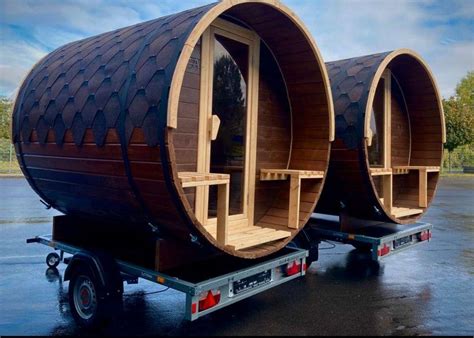 Mobile Meter Elektro 220 Volt Fasssauna und Anhänger in Bad Sassendorf ...