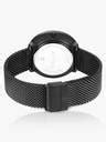 Titan Titan Slim Multifunction Black Dial Black Stainless Steel Strap ...