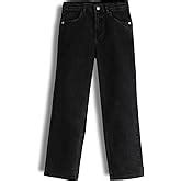 Urbano Juniors Boy's Black Loose Baggy Fit Washed Denim Cargo Jeans ...