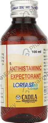 Buy Lorfast Am Bottle Of 100ml Syrup Online at Flat 15% OFF | PharmEasy