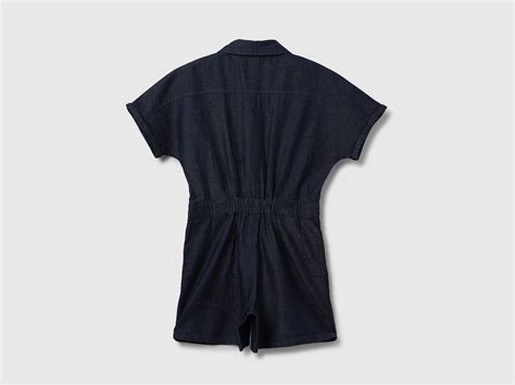 Girls Solid Regular Fit Romper – United Colors of Benetton Store