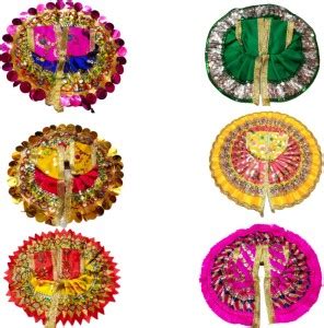 Avishi 6 Poshak Set With Multicolor( Size 2 to 3 No.), As per Size ...