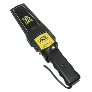 Safetify eSSL HM100180 Hand Held Metal Detector, High Sensitivity ...