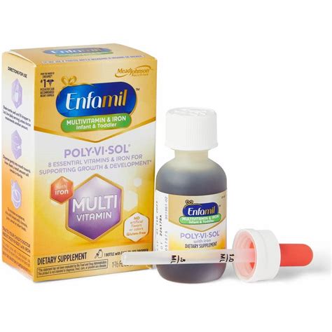 Enfamil® Poly Vi Sol® Multivitamins With Iron Liquid 50, 60% OFF