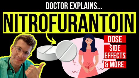 Doctor explains NITROFURANTOIN for UTIs | uses, doses, side effects ...