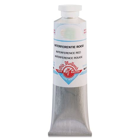 Old Holland New Masters Classic Acrylics - Interference Red, 60 ml tube ...
