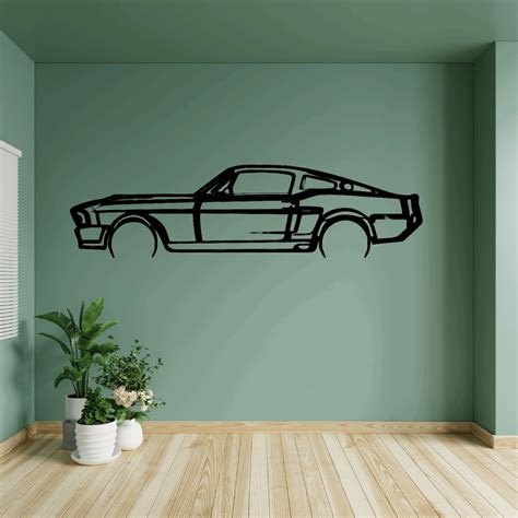 Old School Mustang Wall Art – MECC