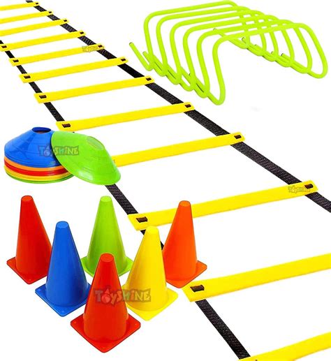 RF PVC Agility Hurdle for Sports Training, Jumping Drills, Soccer ...