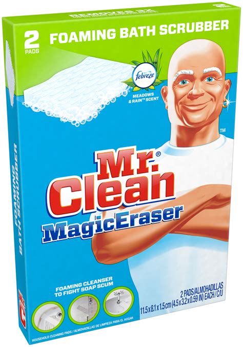 Mr. Clean Magic Eraser Bath Scrubber 2 Count