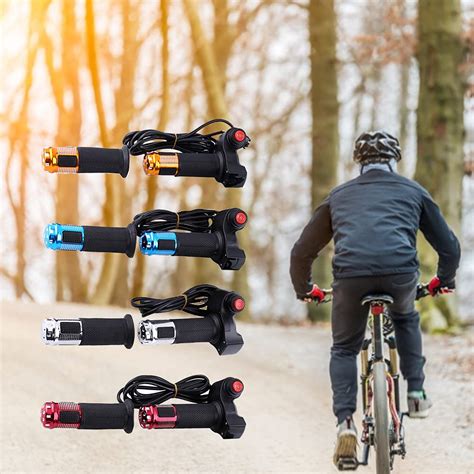 Ubersweet® Throttle Handle Grips, LED Display 3 Gears Switch Real-time ...